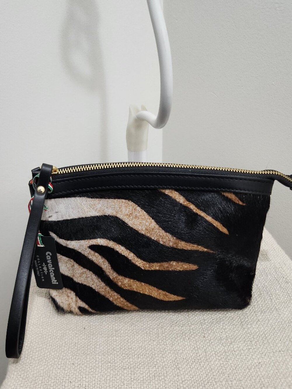 Leather wristlet Made in Italy!